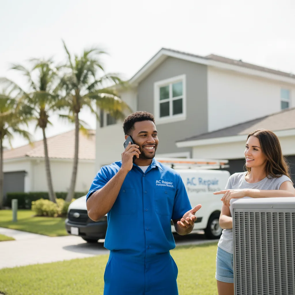 AC Repair Pompano Beach customer support in Palestine
